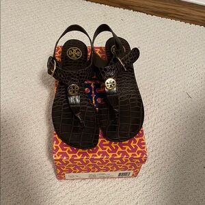 Tory Burch Brown Sandals
